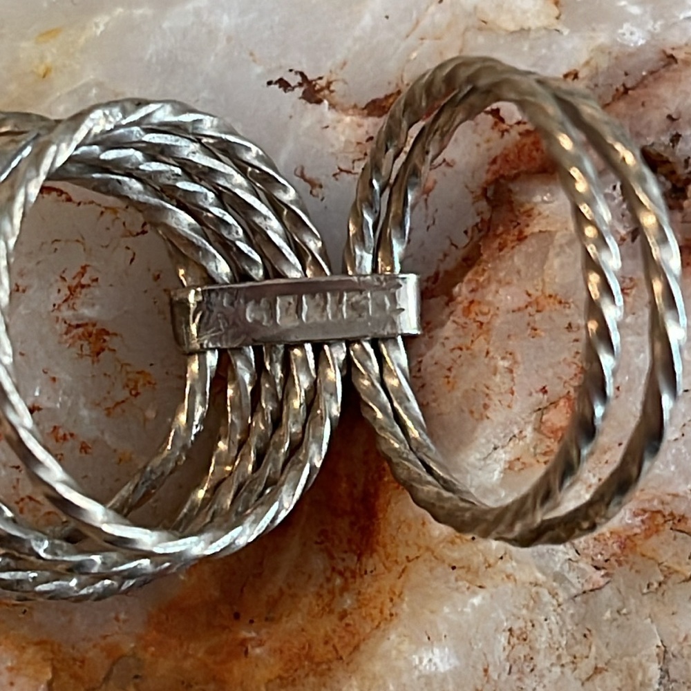 Sterling Silver Multi- Layer Ring - image 5